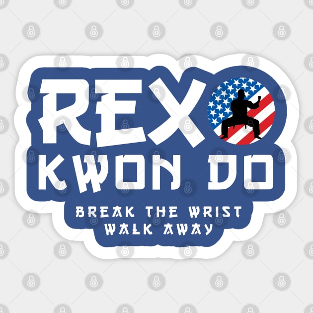 Napoleon Dynamite - Rex Kwon Do Sticker by Multidimension art world